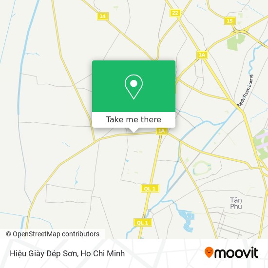 Hiệu Giày Dép Sơn map