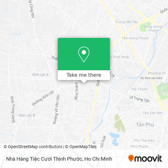 Nhà Hàng Tiệc Cưới Thịnh Phước map