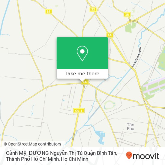 Cảnh Mỹ, ĐƯỜNG Nguyễn Thị Tú Quận Bình Tân, Thành Phố Hồ Chí Minh map