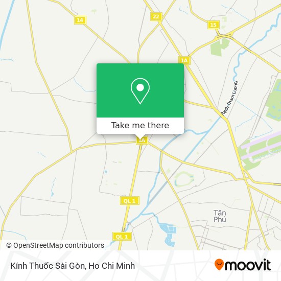 Kính Thuốc Sài Gòn map