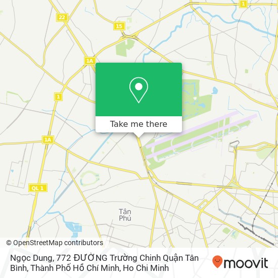 Ngọc Dung, 772 ĐƯỜNG Trường Chinh Quận Tân Bình, Thành Phố Hồ Chí Minh map