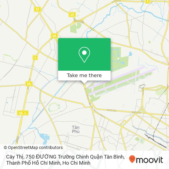Cây Thị, 750 ĐƯỜNG Trường Chinh Quận Tân Bình, Thành Phố Hồ Chí Minh map