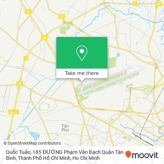 Quốc Tuấn, 185 ĐƯỜNG Phạm Văn Bạch Quận Tân Bình, Thành Phố Hồ Chí Minh map