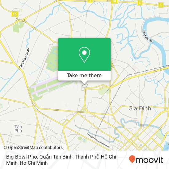 Big Bowl Pho, Quận Tân Bình, Thành Phố Hồ Chí Minh map