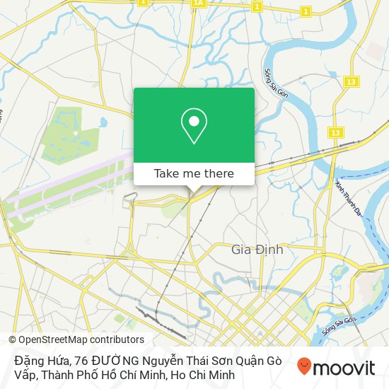 Đặng Hứa, 76 ĐƯỜNG Nguyễn Thái Sơn Quận Gò Vấp, Thành Phố Hồ Chí Minh map