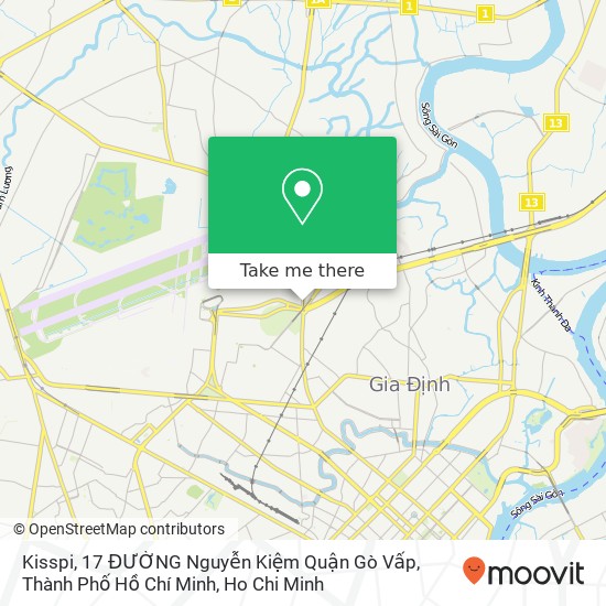 Kisspi, 17 ĐƯỜNG Nguyễn Kiệm Quận Gò Vấp, Thành Phố Hồ Chí Minh map