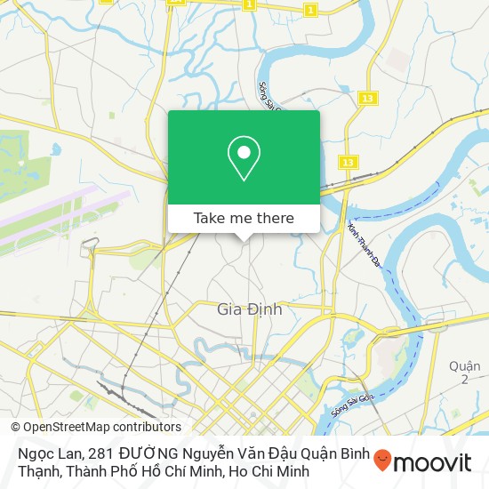 Ngọc Lan, 281 ĐƯỜNG Nguyễn Văn Đậu Quận Bình Thạnh, Thành Phố Hồ Chí Minh map