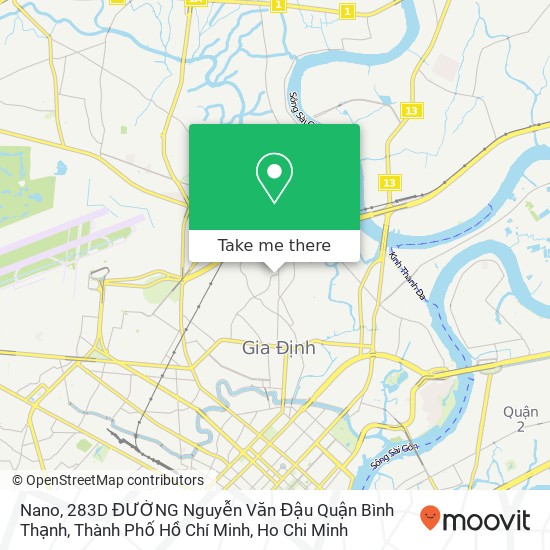 Nano, 283D ĐƯỜNG Nguyễn Văn Đậu Quận Bình Thạnh, Thành Phố Hồ Chí Minh map