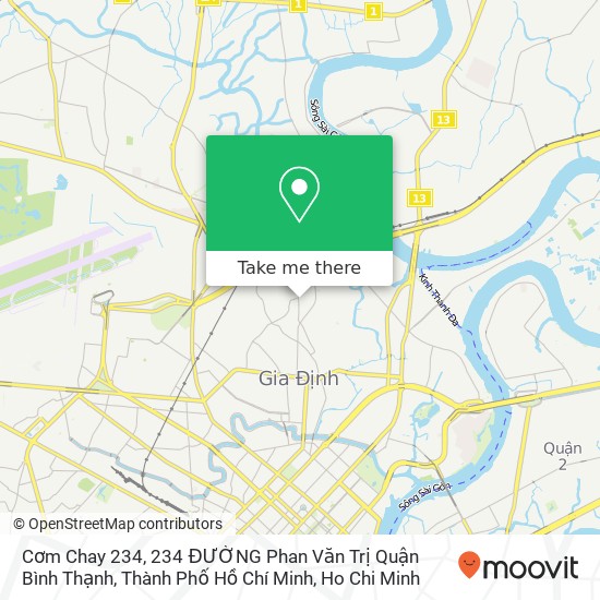 Cơm Chay 234, 234 ĐƯỜNG Phan Văn Trị Quận Bình Thạnh, Thành Phố Hồ Chí Minh map