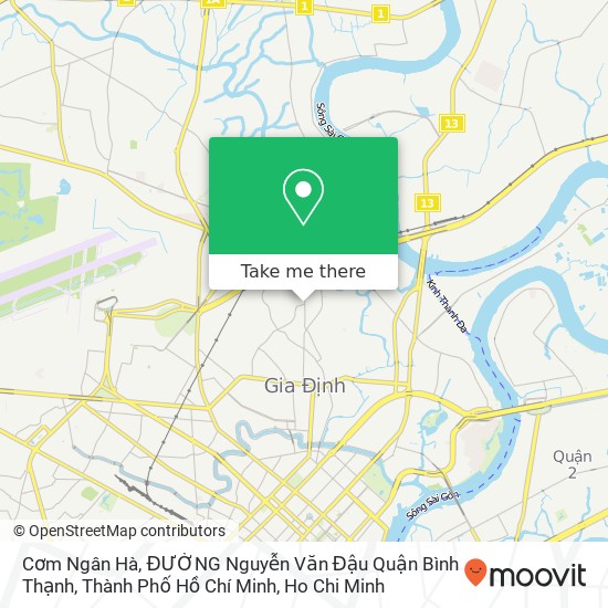 Cơm Ngân Hà, ĐƯỜNG Nguyễn Văn Đậu Quận Bình Thạnh, Thành Phố Hồ Chí Minh map