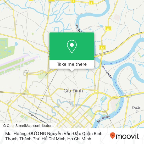 Mai Hoàng, ĐƯỜNG Nguyễn Văn Đậu Quận Bình Thạnh, Thành Phố Hồ Chí Minh map