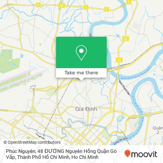 Phúc Nguyên, 48 ĐƯỜNG Nguyên Hồng Quận Gò Vấp, Thành Phố Hồ Chí Minh map