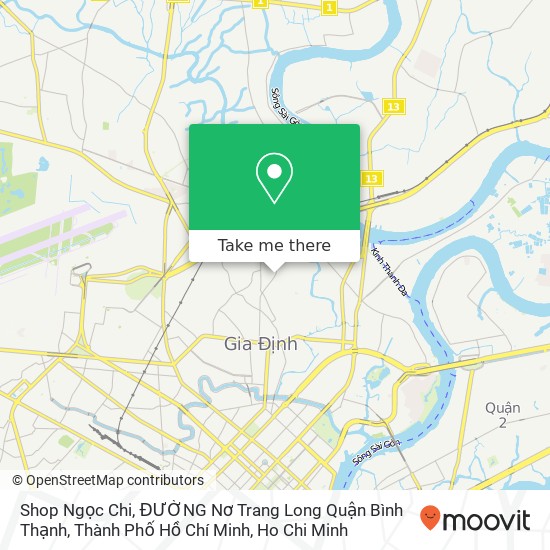 Shop Ngọc Chi, ĐƯỜNG Nơ Trang Long Quận Bình Thạnh, Thành Phố Hồ Chí Minh map