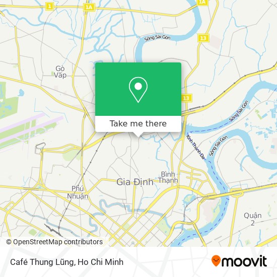 Café Thung Lũng map