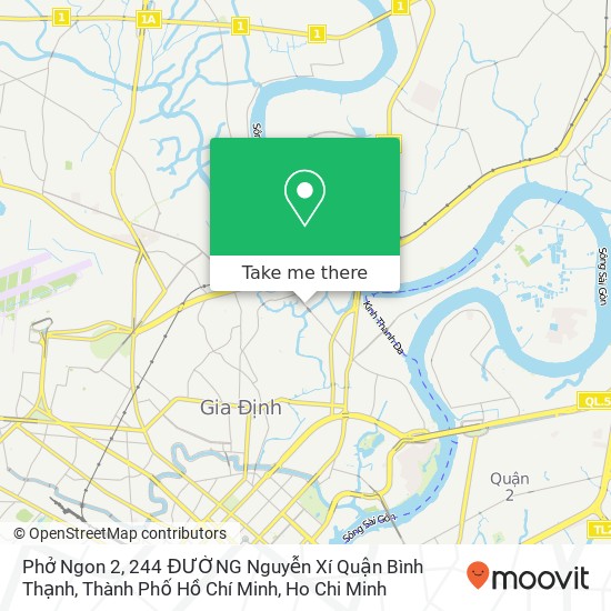 Phở Ngon 2, 244 ĐƯỜNG Nguyễn Xí Quận Bình Thạnh, Thành Phố Hồ Chí Minh map