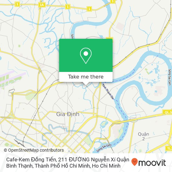Cafe-Kem Đồng Tiến, 211 ĐƯỜNG Nguyễn Xí Quận Bình Thạnh, Thành Phố Hồ Chí Minh map