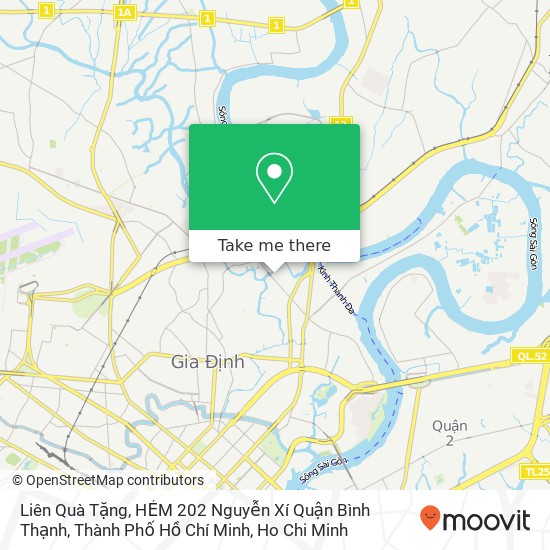 Liên Quà Tặng, HẺM 202 Nguyễn Xí Quận Bình Thạnh, Thành Phố Hồ Chí Minh map