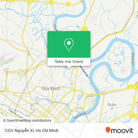 CGV Nguyễn Xí map