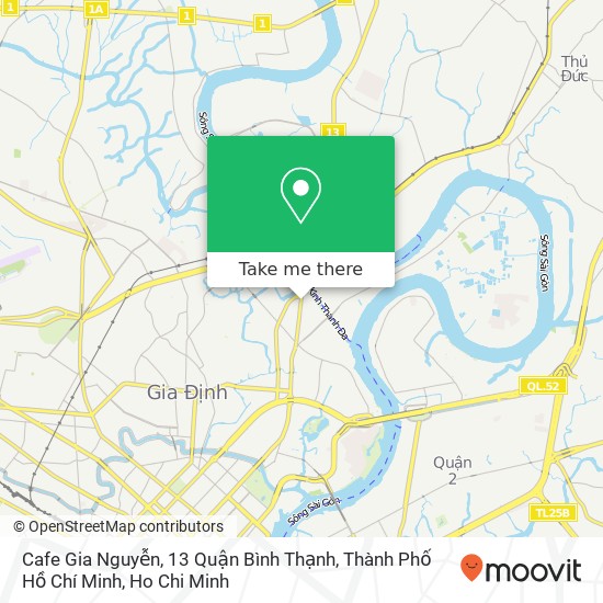 Cafe Gia Nguyễn, 13 Quận Bình Thạnh, Thành Phố Hồ Chí Minh map