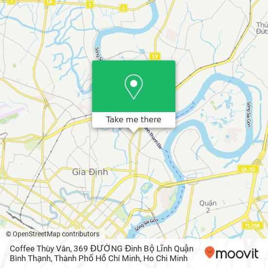 Coffee Thùy Vân, 369 ĐƯỜNG Đinh Bộ Lĩnh Quận Bình Thạnh, Thành Phố Hồ Chí Minh map