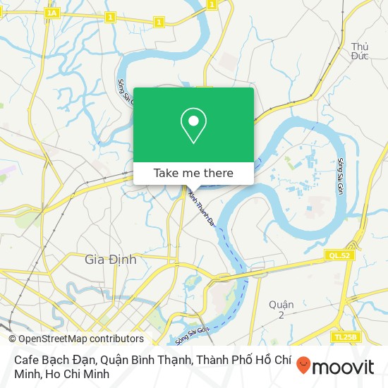 Cafe Bạch Đạn, Quận Bình Thạnh, Thành Phố Hồ Chí Minh map