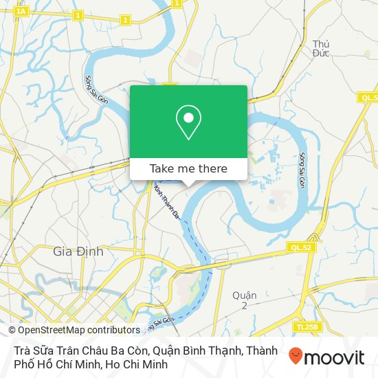 Trà Sữa Trân Châu Ba Còn, Quận Bình Thạnh, Thành Phố Hồ Chí Minh map