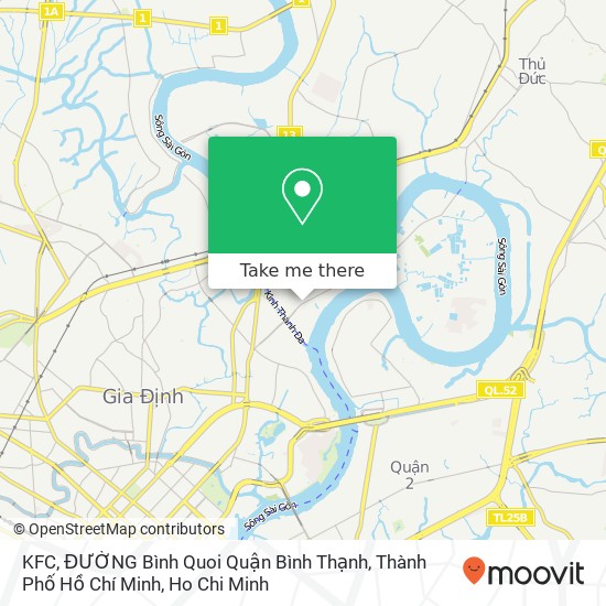 KFC, ĐƯỜNG Bình Quoi Quận Bình Thạnh, Thành Phố Hồ Chí Minh map