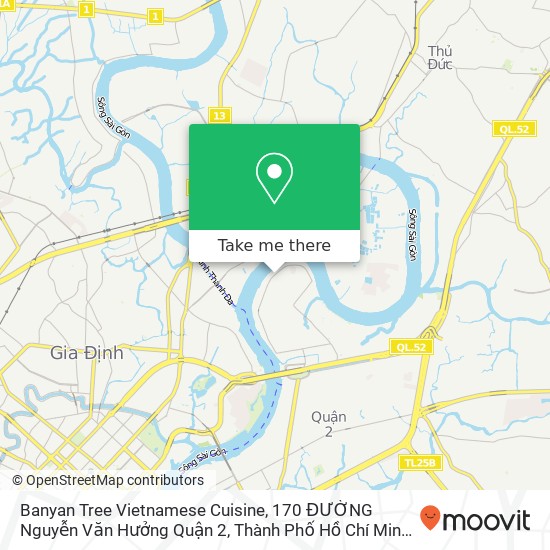 Banyan Tree Vietnamese Cuisine, 170 ĐƯỜNG Nguyễn Văn Hưởng Quận 2, Thành Phố Hồ Chí Minh map