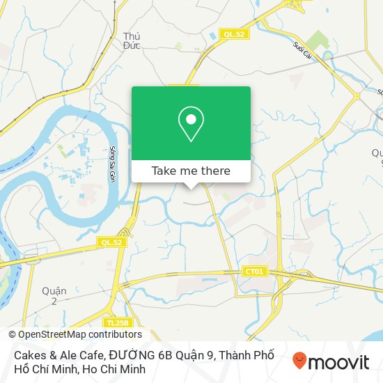 Cakes & Ale Cafe, ĐƯỜNG 6B Quận 9, Thành Phố Hồ Chí Minh map