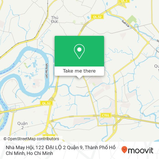 Nhà May Hội, 122 ĐẠI LỘ 2 Quận 9, Thành Phố Hồ Chí Minh map