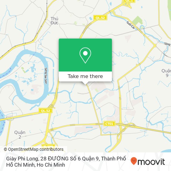 Giày Phi Long, 28 ĐƯỜNG Số 6 Quận 9, Thành Phố Hồ Chí Minh map