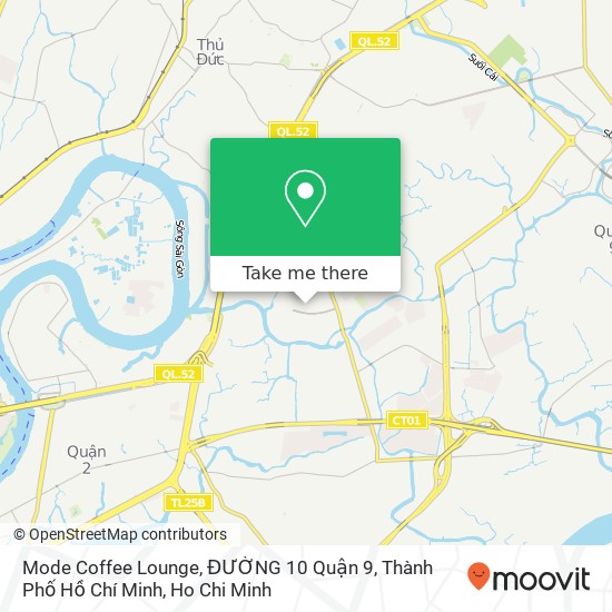 Mode Coffee Lounge, ĐƯỜNG 10 Quận 9, Thành Phố Hồ Chí Minh map