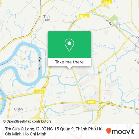 Trà Sữa Ô Long, ĐƯỜNG 15 Quận 9, Thành Phố Hồ Chí Minh map