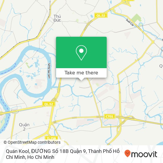Quán Kool, ĐƯỜNG Số 18B Quận 9, Thành Phố Hồ Chí Minh map