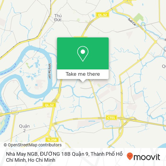 Nhà May NGB, ĐƯỜNG 18B Quận 9, Thành Phố Hồ Chí Minh map