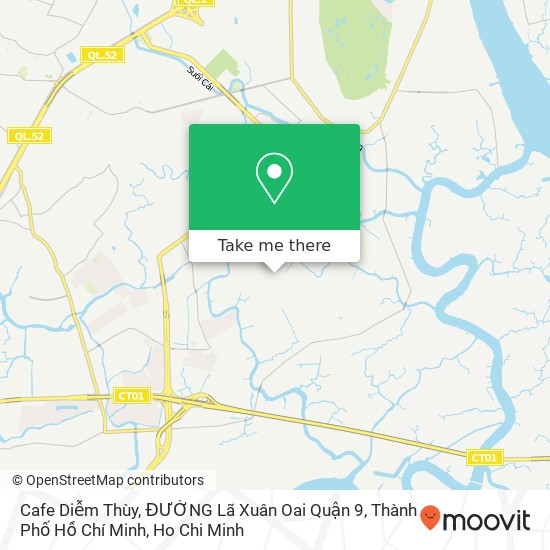 Cafe Diễm Thùy, ĐƯỜNG Lã Xuân Oai Quận 9, Thành Phố Hồ Chí Minh map
