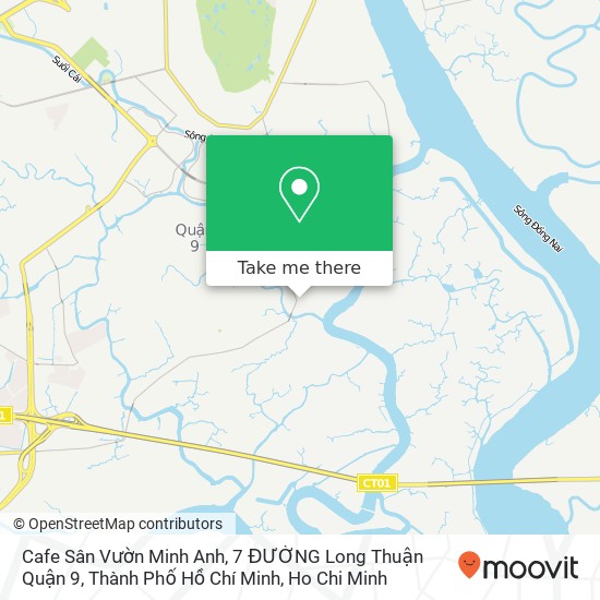 Cafe Sân Vườn Minh Anh, 7 ĐƯỜNG Long Thuận Quận 9, Thành Phố Hồ Chí Minh map
