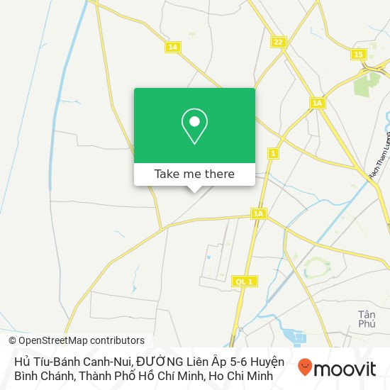 Hủ Tíu-Bánh Canh-Nui, ĐƯỜNG Liên Ấp 5-6 Huyện Bình Chánh, Thành Phố Hồ Chí Minh map