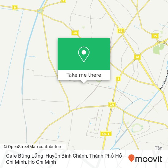 Cafe Bằng Lăng, Huyện Bình Chánh, Thành Phố Hồ Chí Minh map