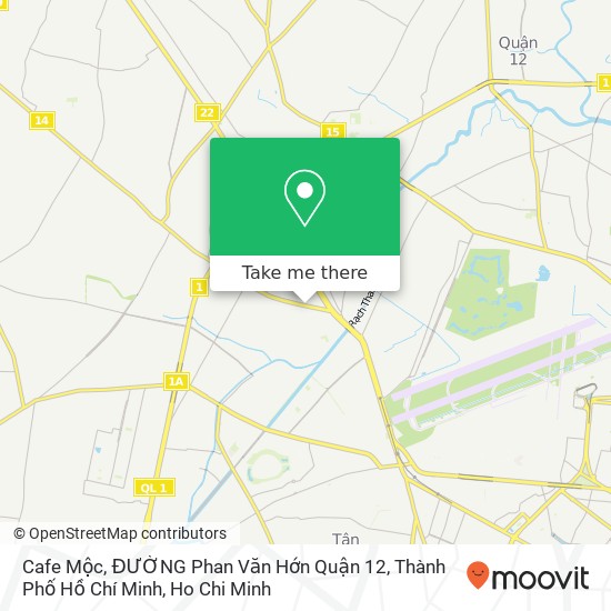 Cafe Mộc, ĐƯỜNG Phan Văn Hớn Quận 12, Thành Phố Hồ Chí Minh map