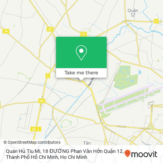 Quán Hủ Tíu Mì, 18 ĐƯỜNG Phan Văn Hớn Quận 12, Thành Phố Hồ Chí Minh map