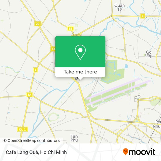 Cafe Làng Quê map