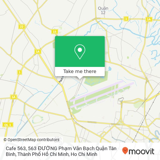 Cafe 563, 563 ĐƯỜNG Phạm Văn Bạch Quận Tân Bình, Thành Phố Hồ Chí Minh map