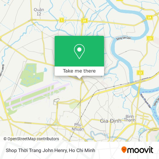 Shop Thời Trang John Henry map
