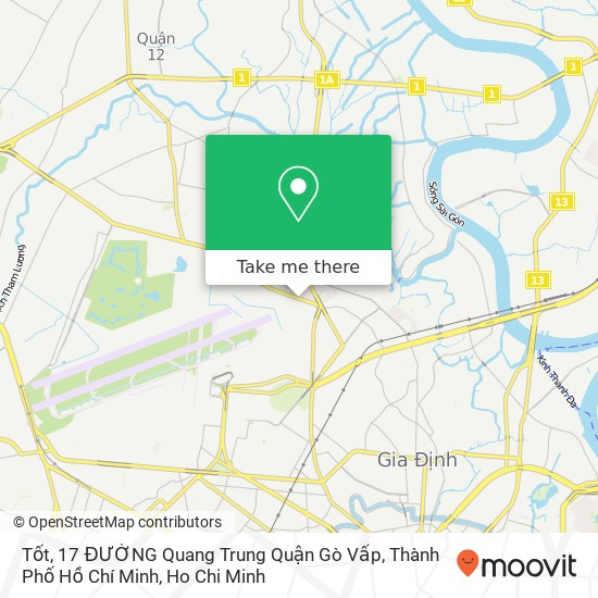 Tốt, 17 ĐƯỜNG Quang Trung Quận Gò Vấp, Thành Phố Hồ Chí Minh map