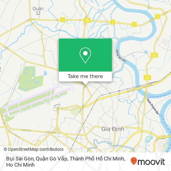 Bụi Sài Gòn, Quận Gò Vấp, Thành Phố Hồ Chí Minh map