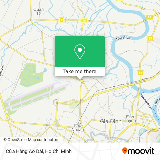 Cửa Hàng Áo Dài map