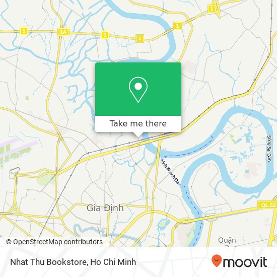 Nhat Thu Bookstore map