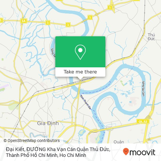 Đại Kiết, ĐƯỜNG Kha Vạn Cân Quận Thủ Đức, Thành Phố Hồ Chí Minh map