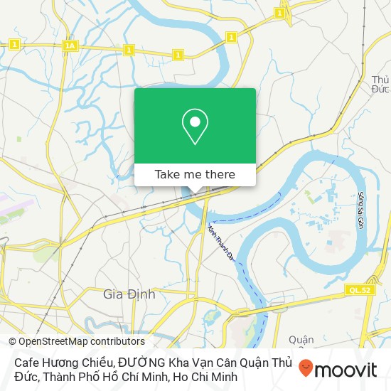 Cafe Hương Chiều, ĐƯỜNG Kha Vạn Cân Quận Thủ Đức, Thành Phố Hồ Chí Minh map